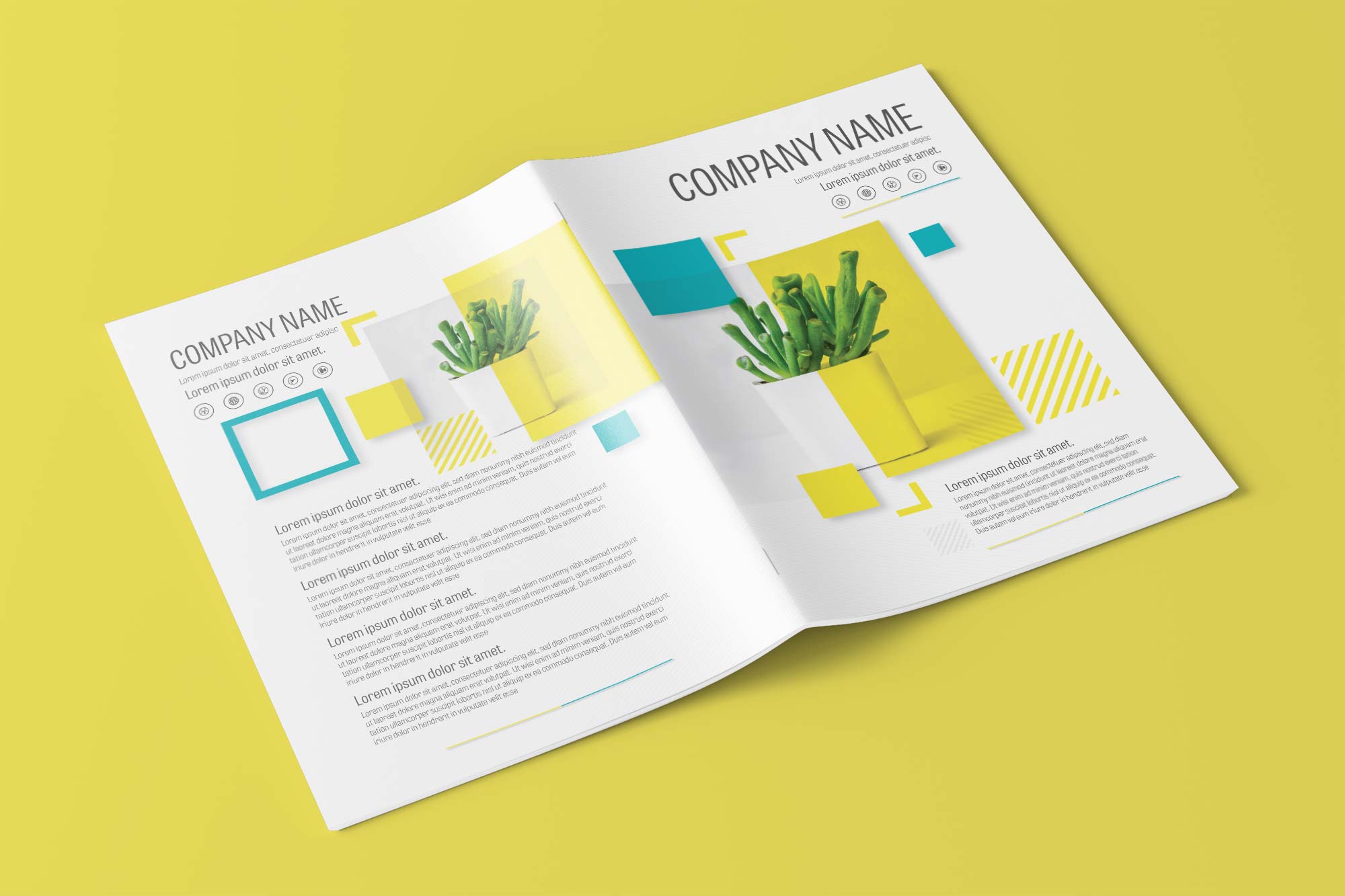 Free-Download-A4-Blue-and-Yellow-Business-Brochure-Layout-Template