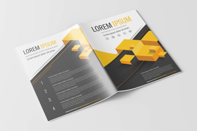 Free Download Brochure Layout Template