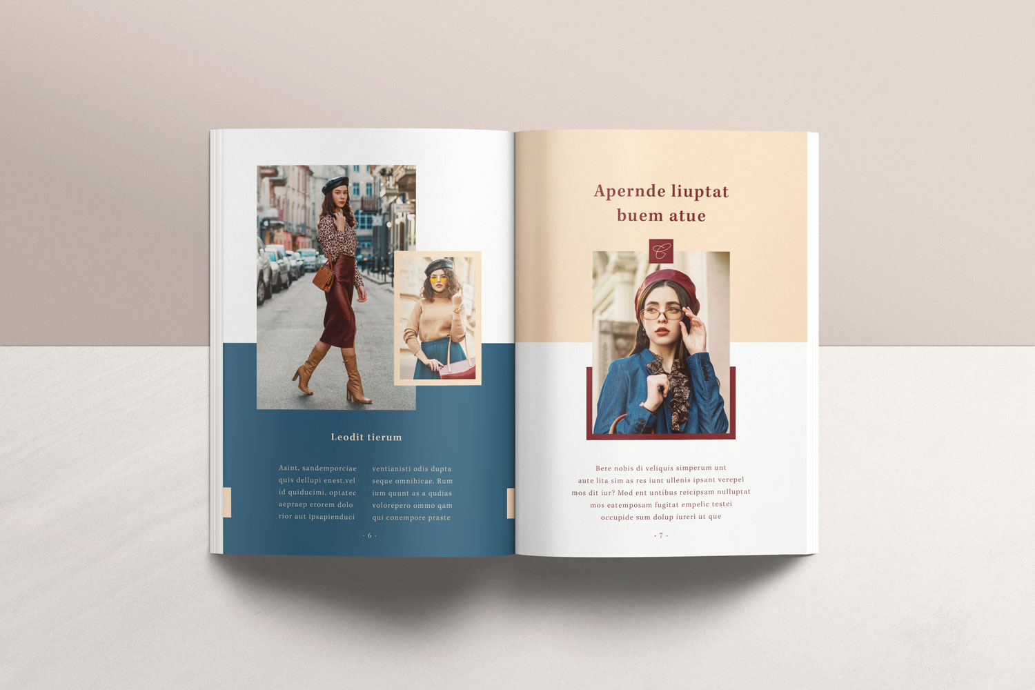 indesign template free