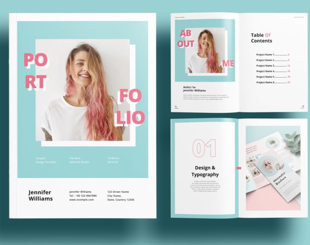 Free Minimal Portfolio Design Templates