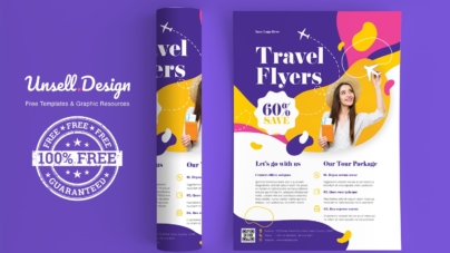 Free InDesign Travel Flyers Templates