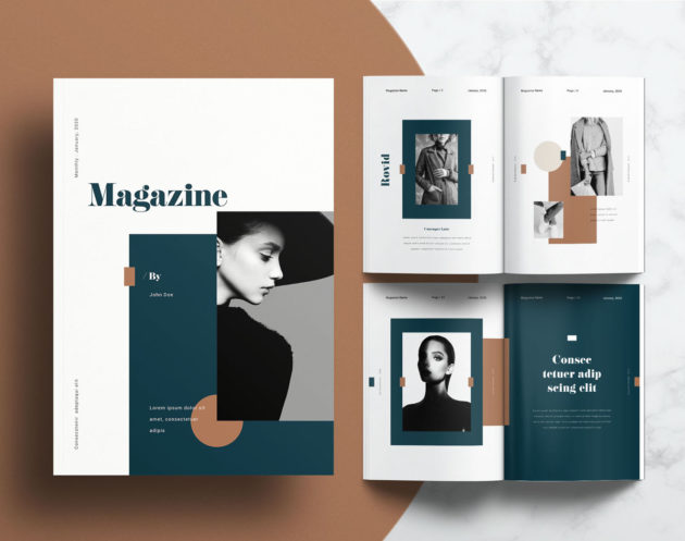 Free Magazine Layout Templates