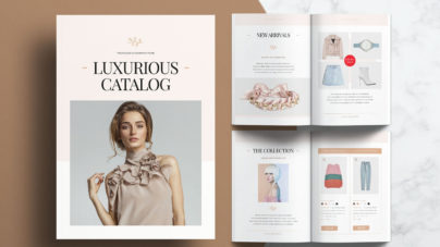 Free Catalog Layout Template