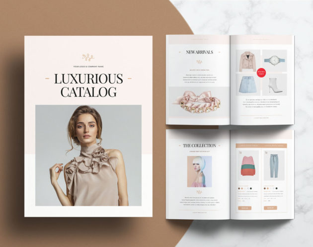 Free Catalog Layout Template