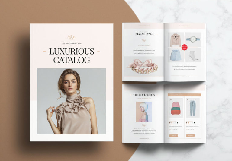 Free Catalog Layout Template