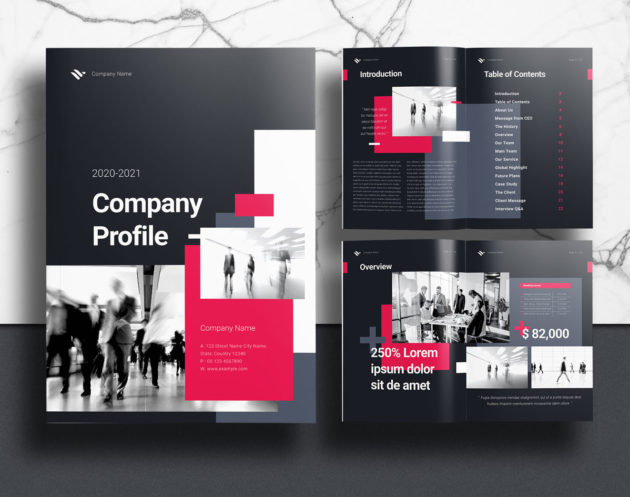 Company Profile Template Free