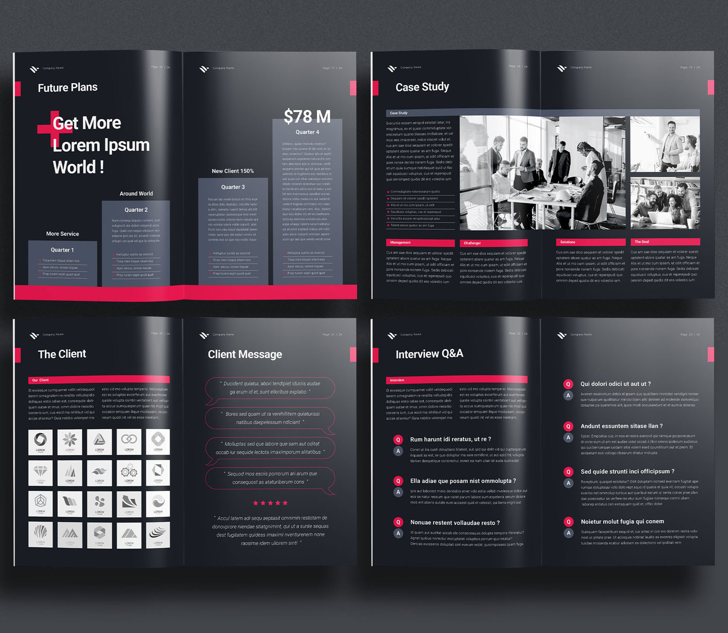 Company Profile Template Free