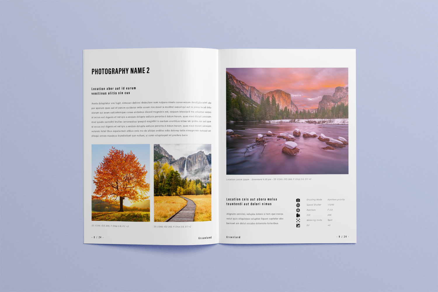 Free Photobook Design Templates