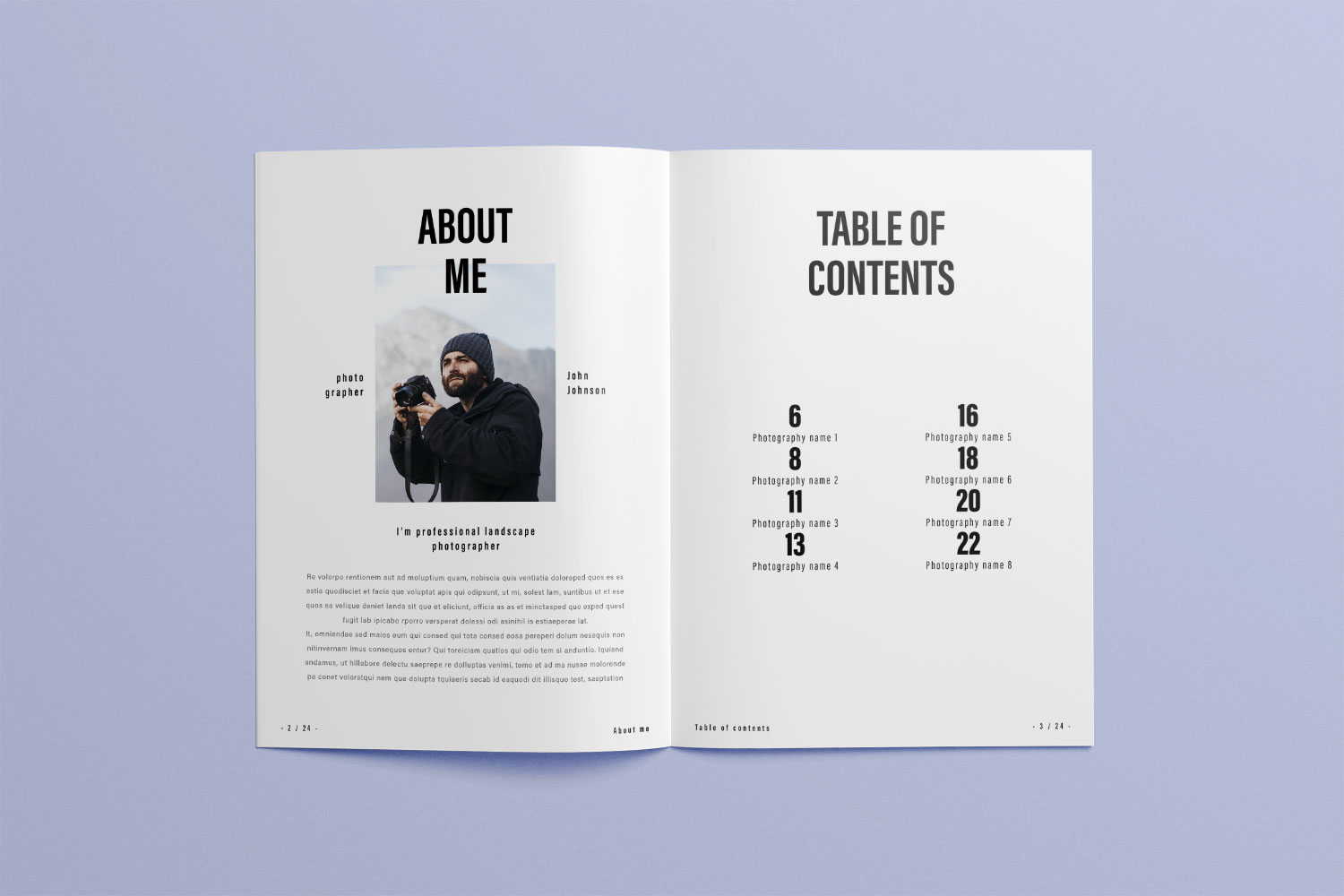 Free Photobook Design Templates