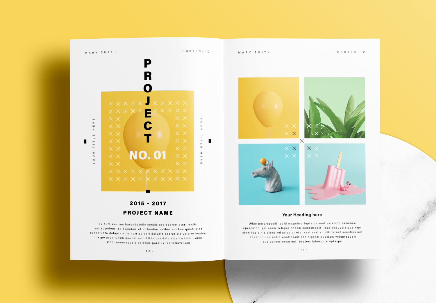 Free-InDesign-Portfolio-Templates-with-Yellow-Accents