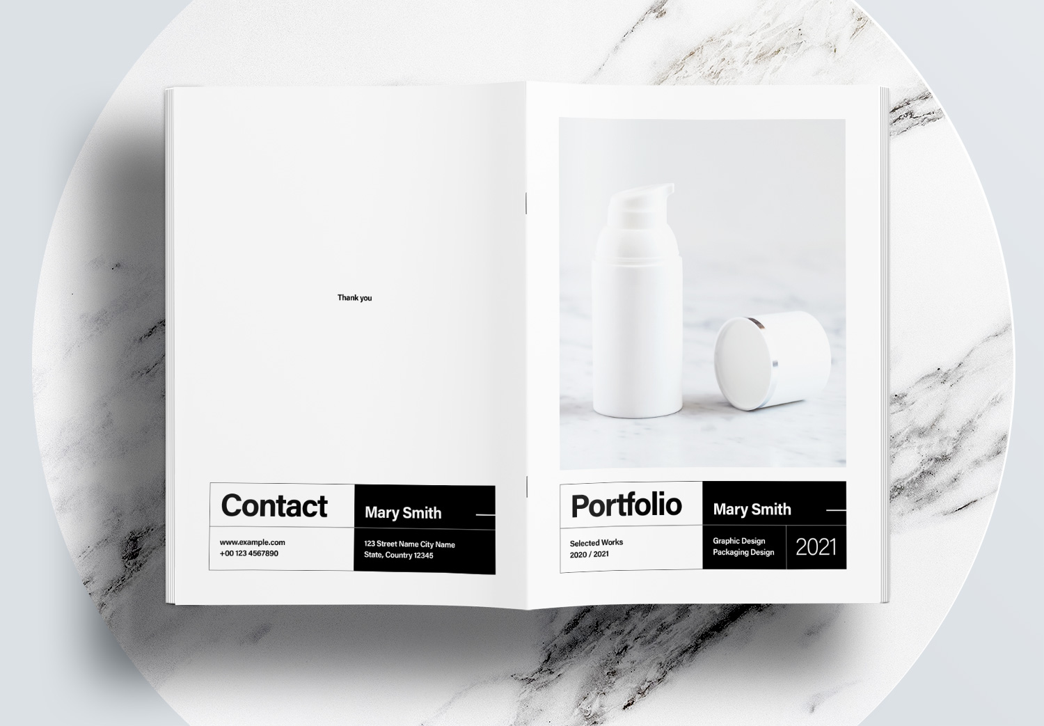 Free-InDesign-Modern-Portfolio-Templates