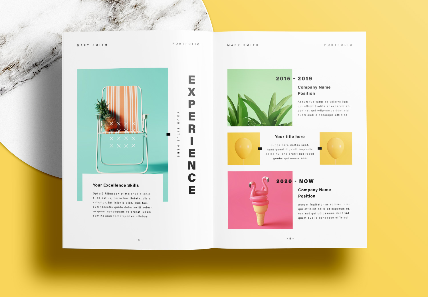 Free-InDesign-Portfolio-Templates-with-Yellow-Accents