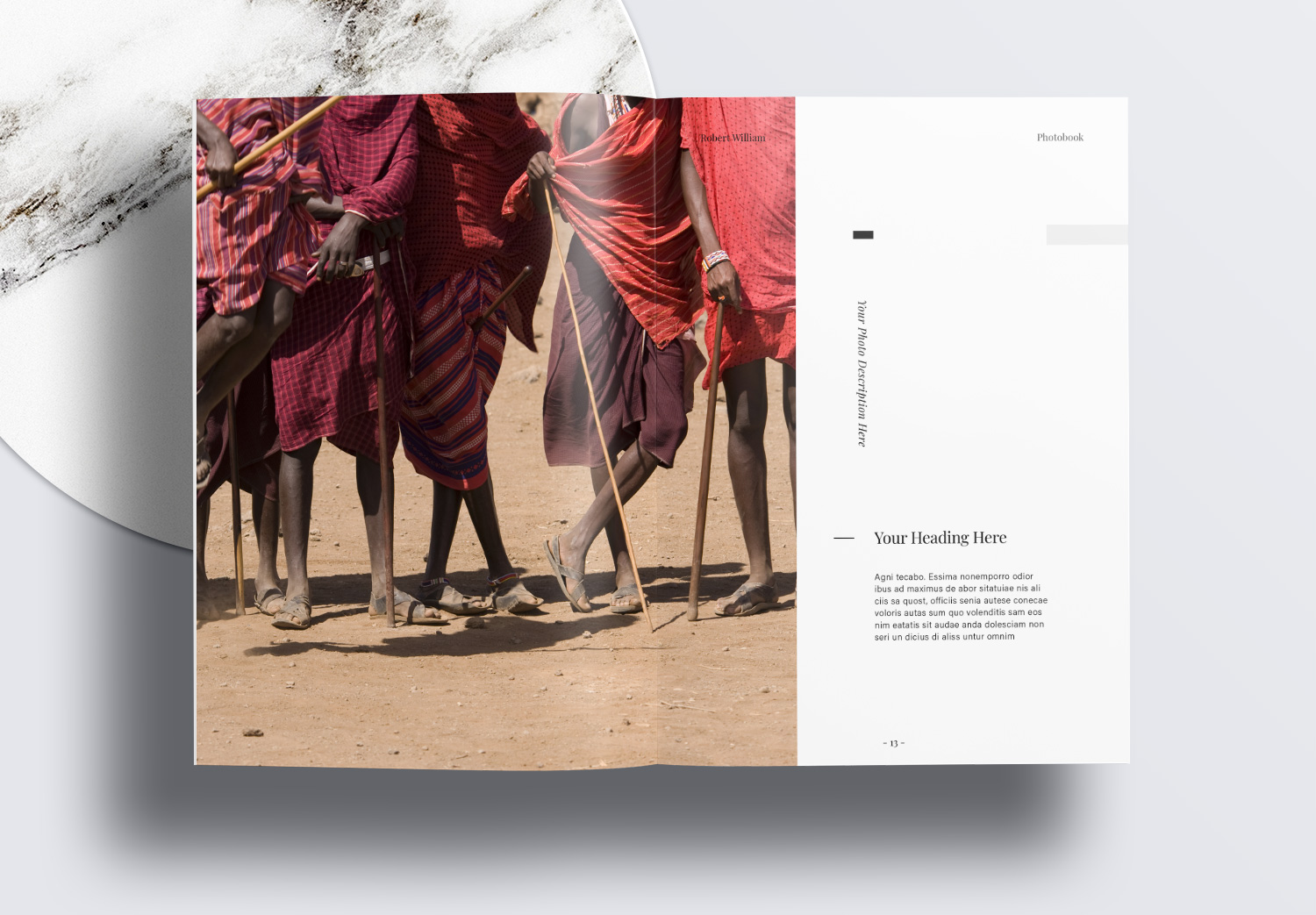 Free InDesign Photobook Templates