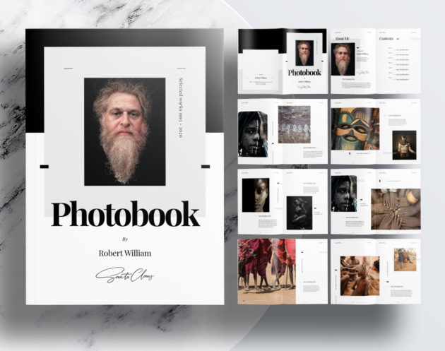 Free InDesign Photobook Templates