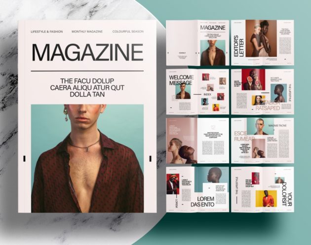 Free-InDesign-Modern-Fashion-Magazine-Layout-Template