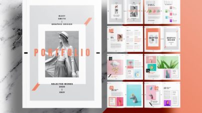 Gray-Portfolio-InDesign-Layout-Template