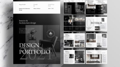 Modern-Black-Portfolio-Layout-Template