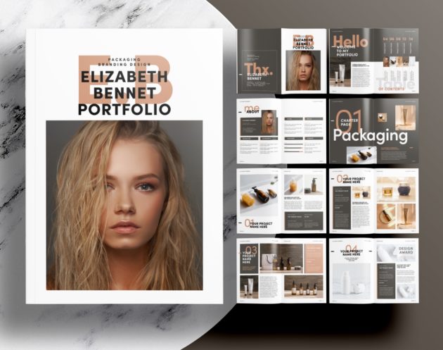 Free-Brown-Portfolio-InDesign-Layout-Template