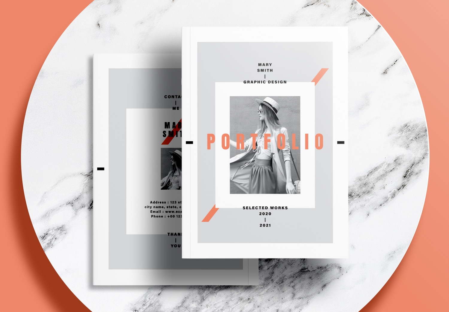 Gray-Portfolio-InDesign-Layout-Template