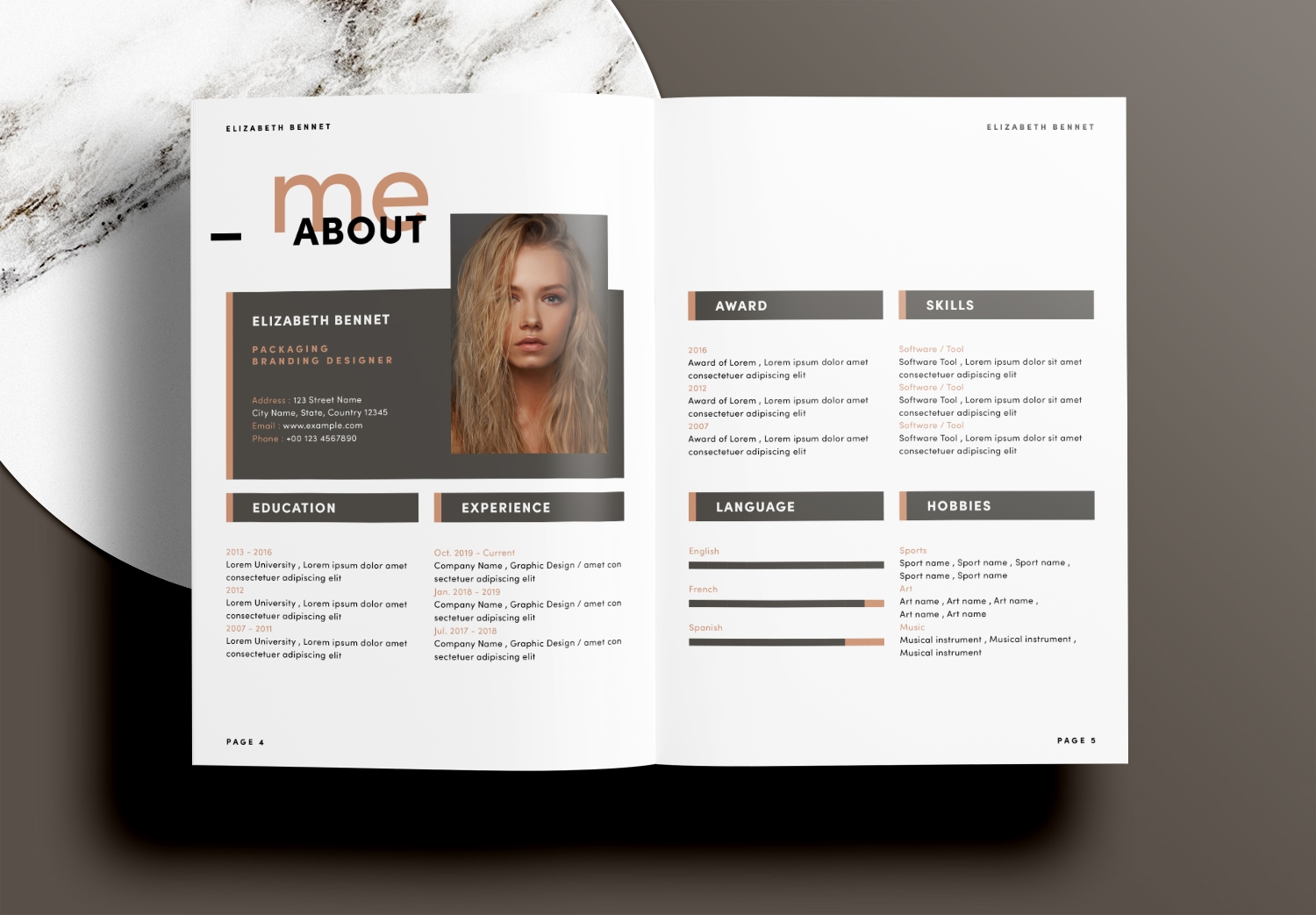 Free-Brown-Portfolio-InDesign-Layout-Template