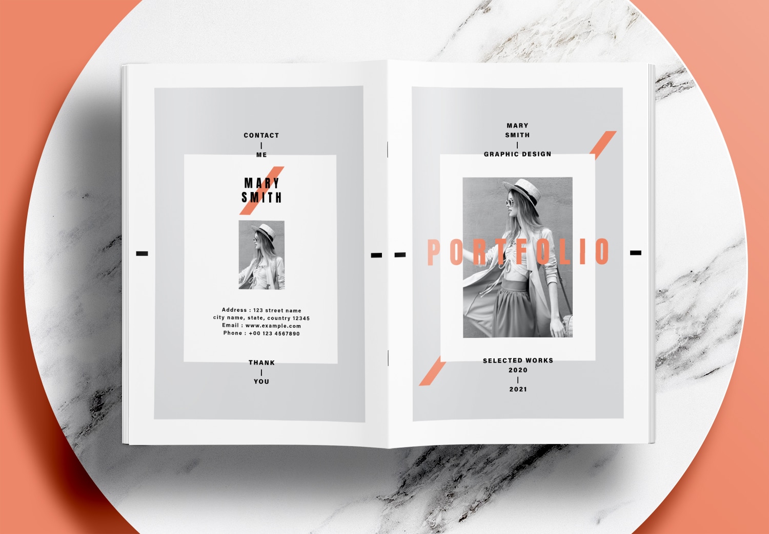 Gray-Portfolio-InDesign-Layout-Template