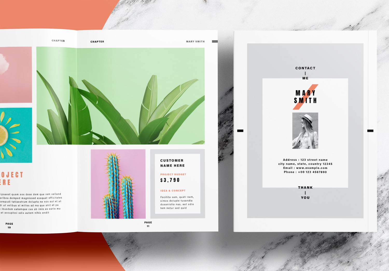 Gray-Portfolio-InDesign-Layout-Template