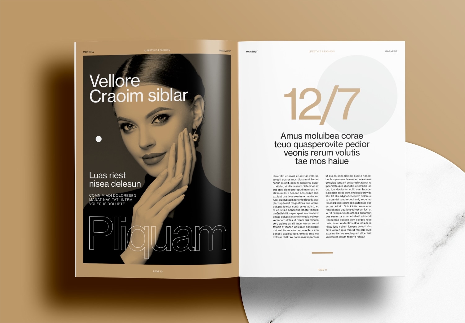 Free-InDesign-Brown-Magazine-Layout-Templates