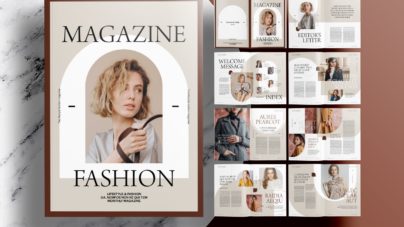 Free-InDesign-Brown-Fashion-Magazine-Layout-Template