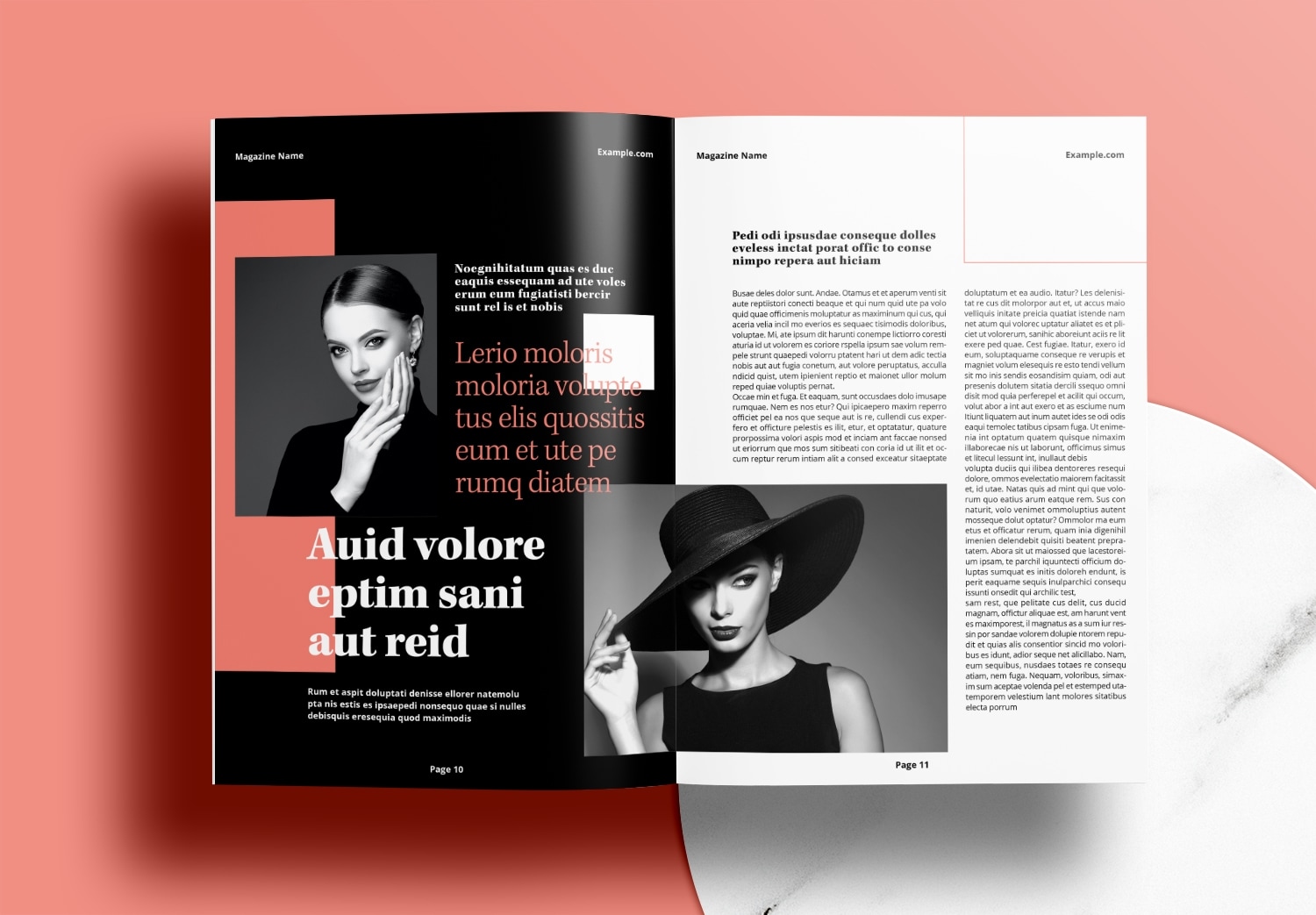 Free-InDesign-Red-Modern-Magazine-Layout-Template