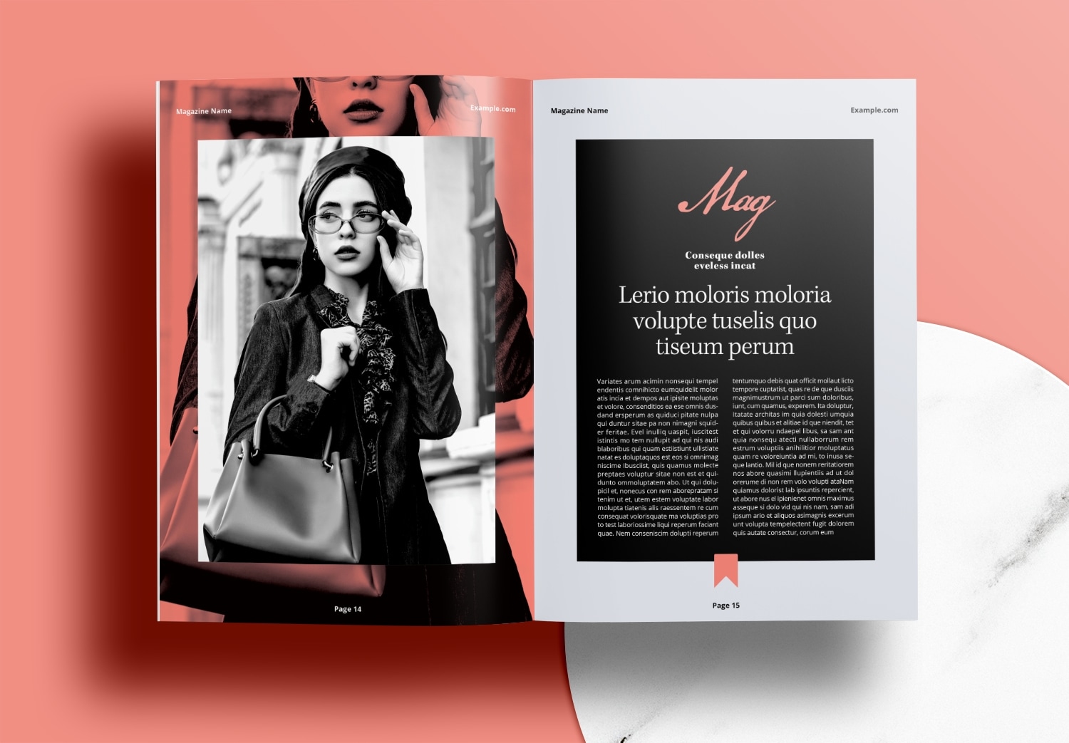 Free-InDesign-Red-Modern-Magazine-Layout-Template