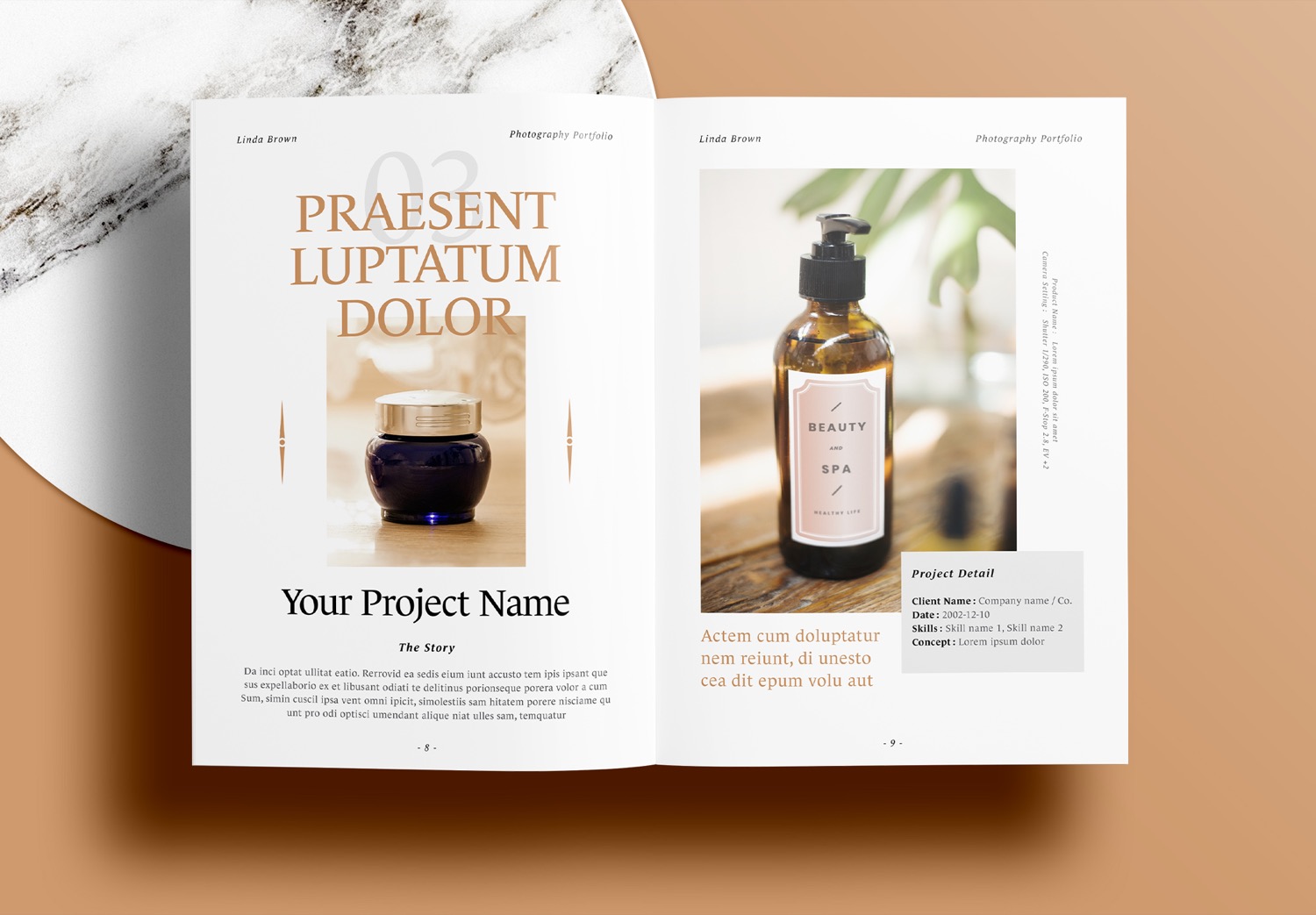 Free-InDesign-Modern-Photography-Portfolio-Layout-Templates-with-Brown-Accents