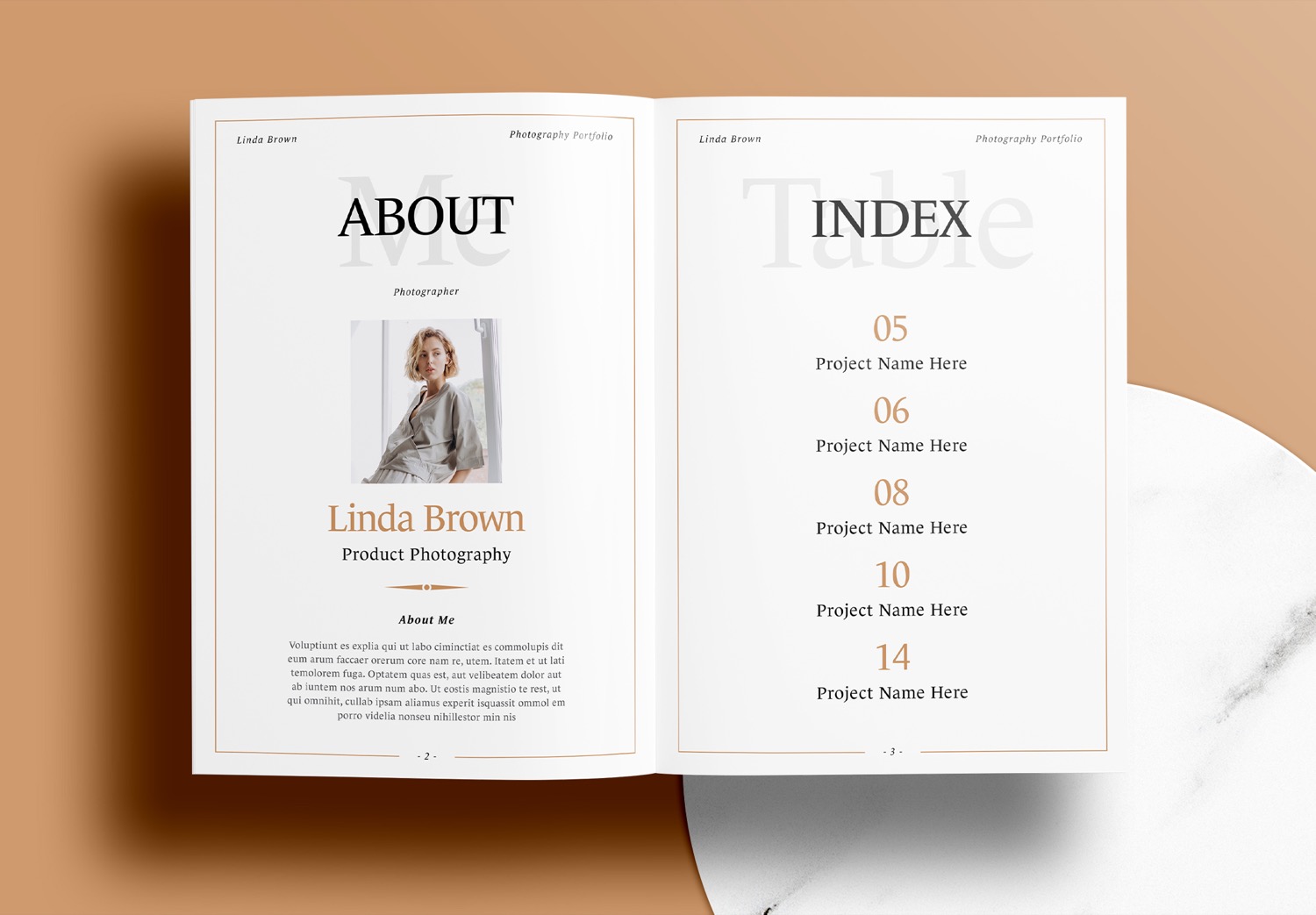 Free-InDesign-Modern-Photography-Portfolio-Layout-Templates-with-Brown-Accents