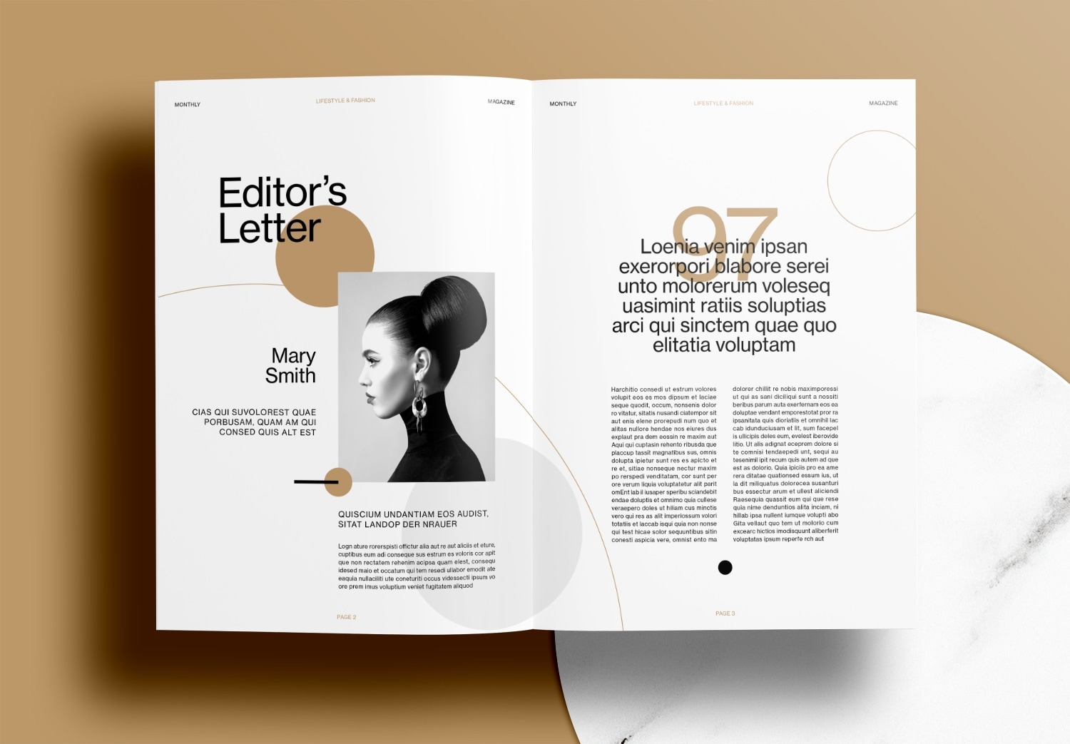 Free-InDesign-Brown-Magazine-Layout-Templates