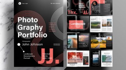 Free-InDesign-Modern-Photography-Portfolio-Layout-Templates-with-Black-and-Red