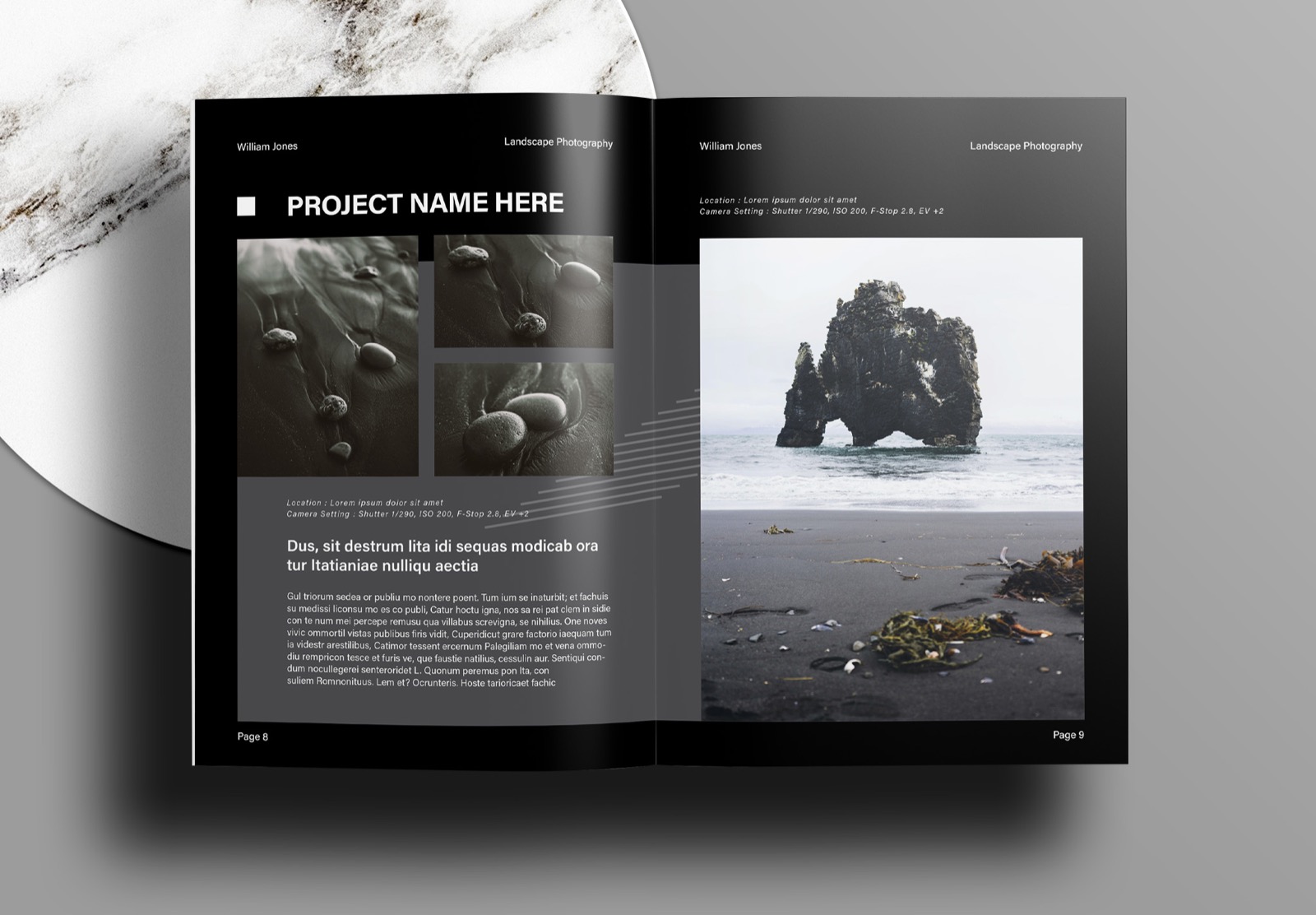 Free-InDesign-Black-Photography-Portfolio-Layout-Templates