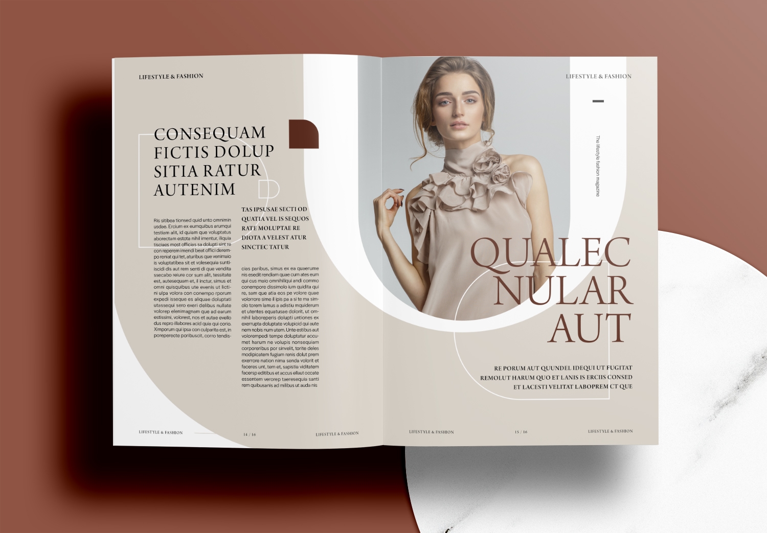 Free-InDesign-Brown-Fashion-Magazine-Layout-Template