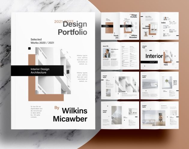 Free-InDesign-Minimalist-Interior-Portfolio-Layout-Template