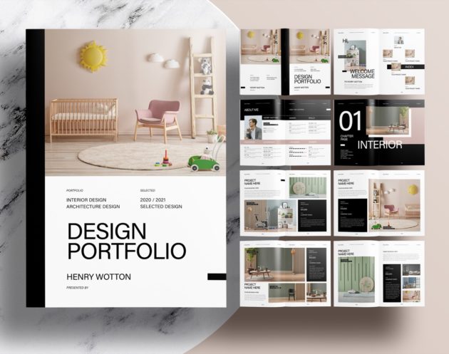 Free-InDesign-Modern-Interior-Portfolio-Layout-Template