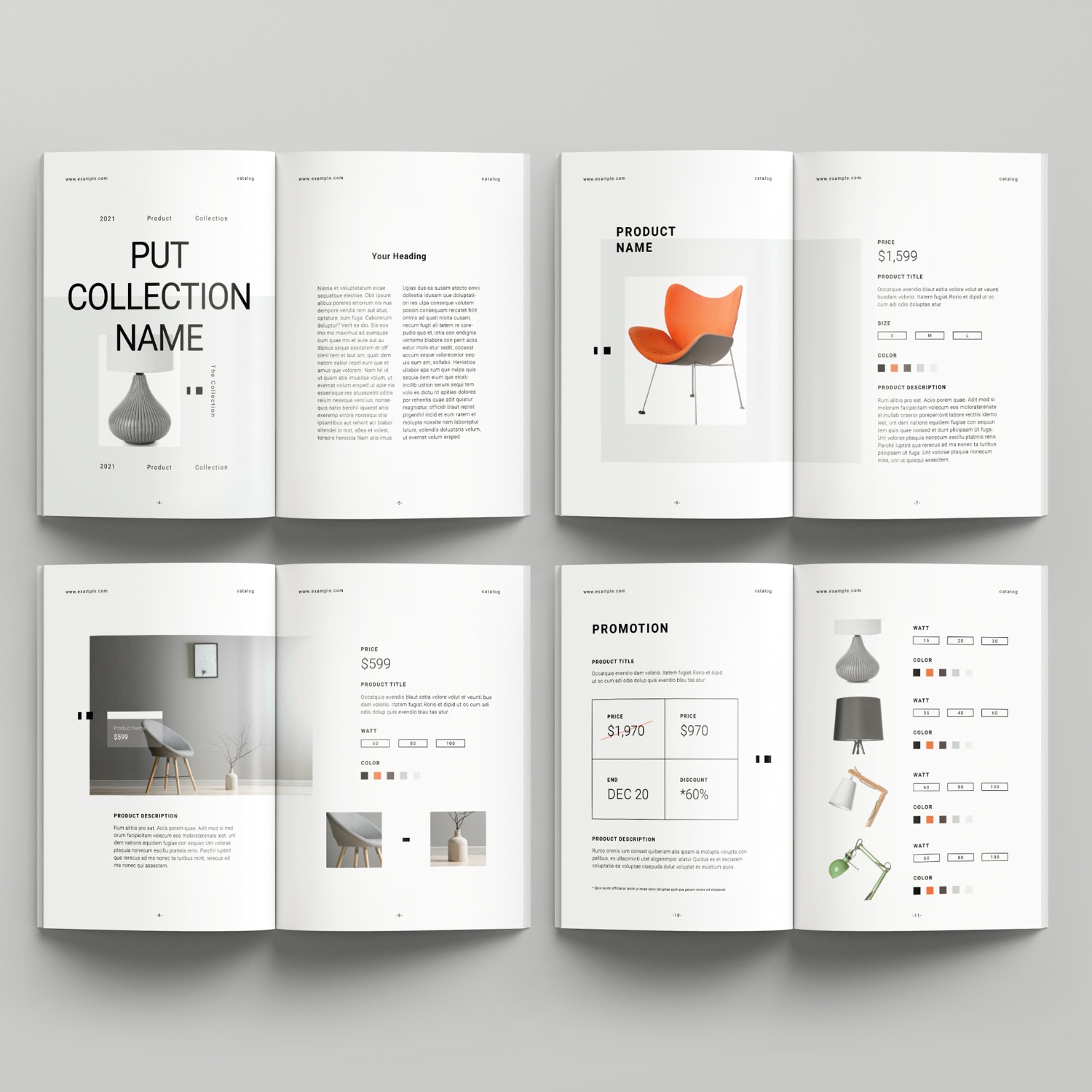 Free-InDesign-Clean-Product-Catalog-Layout-Template