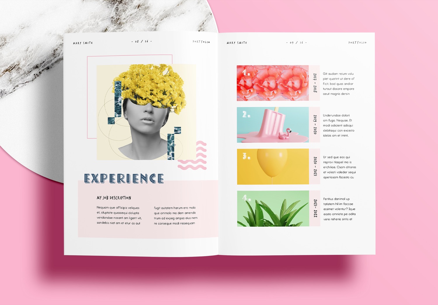 Free InDesign Portfolio Layout Templates