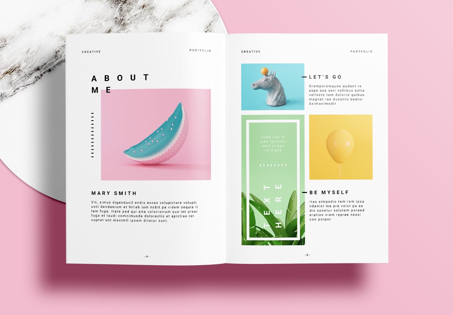 Free-InDesign-Pink-Portfolio-Layout-Templates