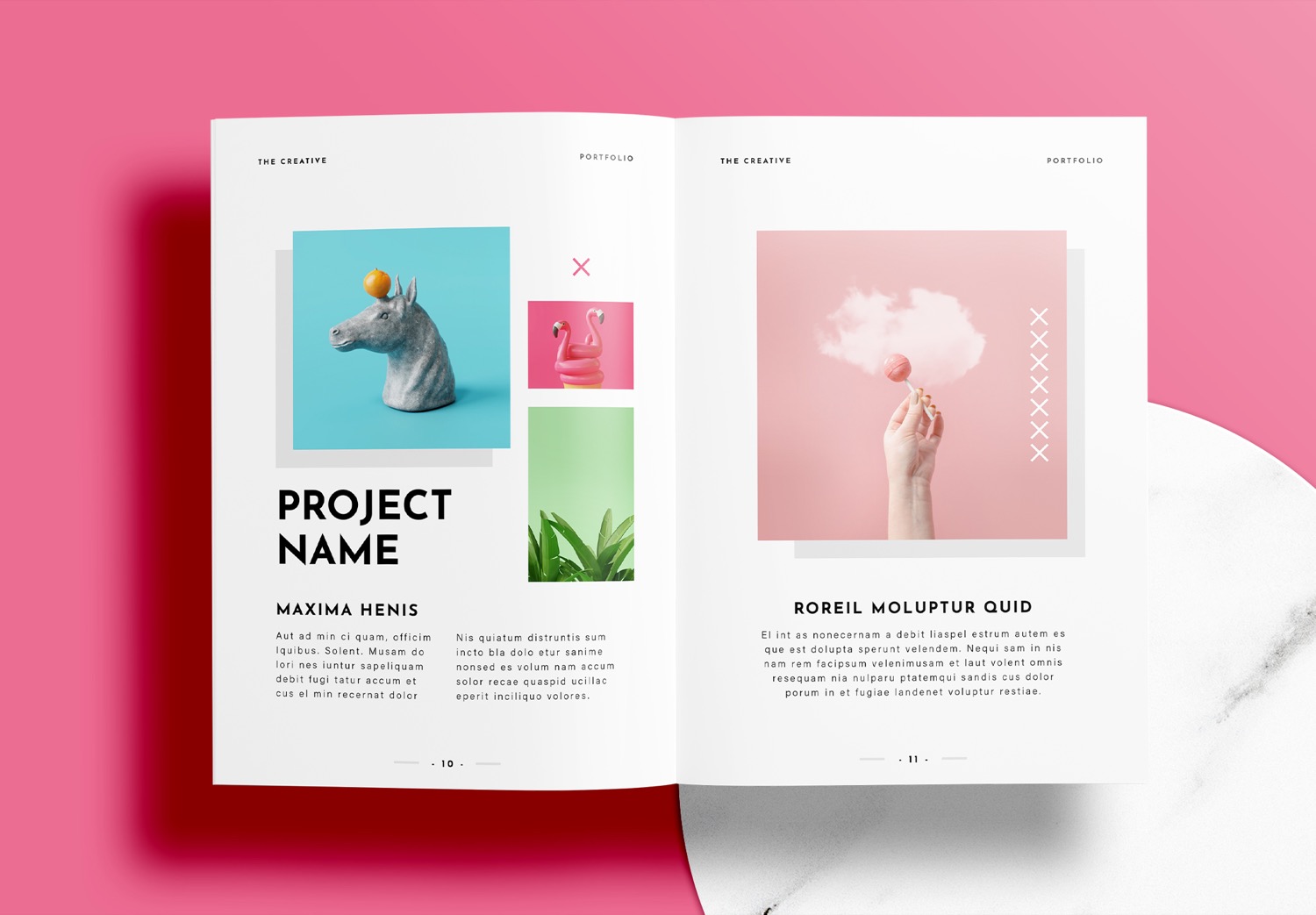 Free-InDesign-Modern-Pink-Portfolio-Layout-Template