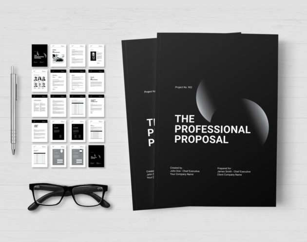Free-InDesign-Black-Business-Proposal-Layout-Template