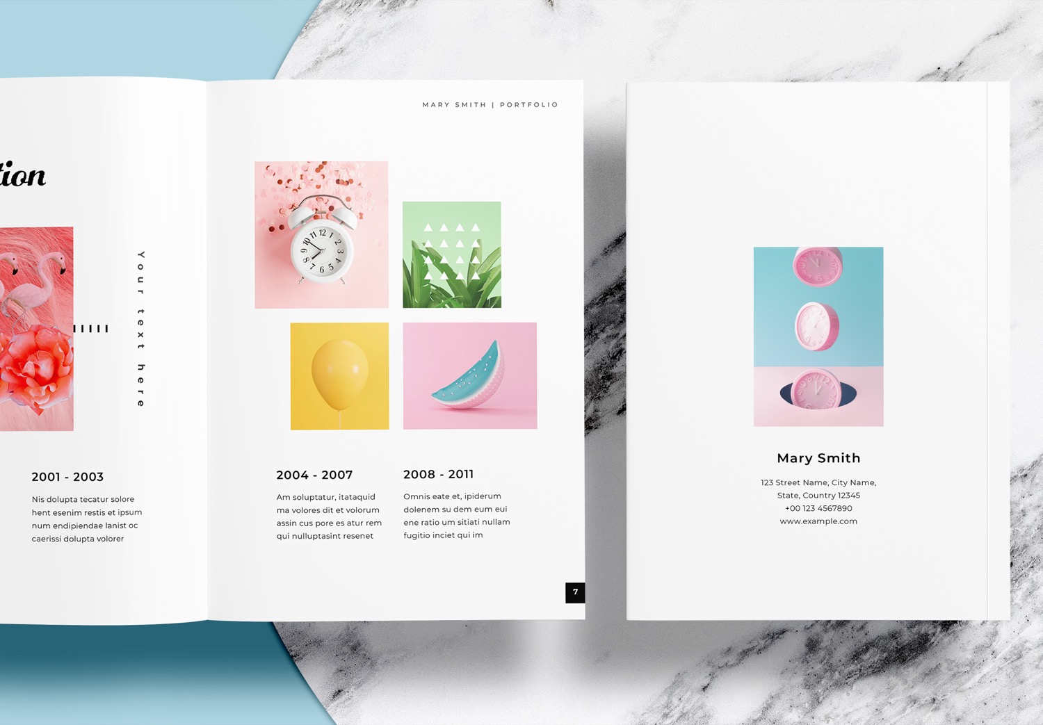 Free-InDesign-Minimalist-Portfolio-Layout-Template