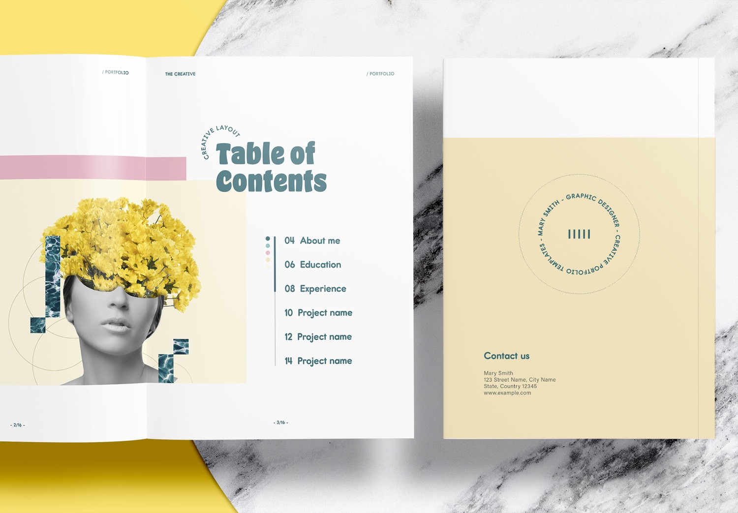 Free-InDesign-Yellow-Portfolio-Layout-Template