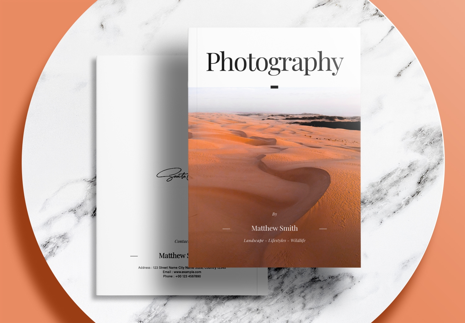 Free InDesign Photography Portfolio Template