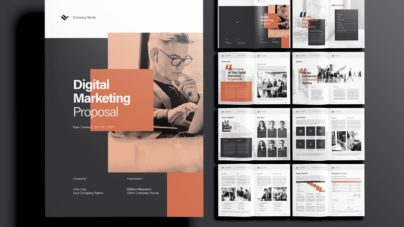 Free InDesign Business Marketing Proposal Template