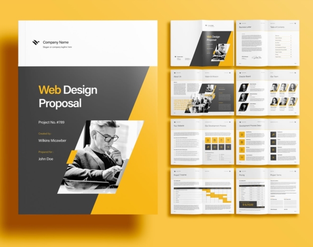 Free InDesign Business Proposal Template