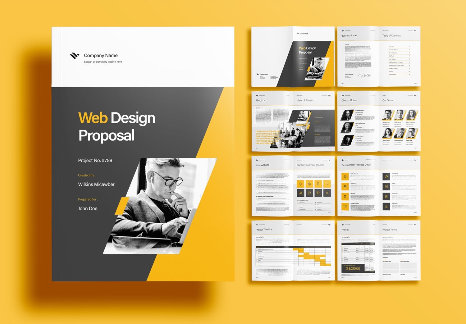 Free InDesign Business Proposal Template