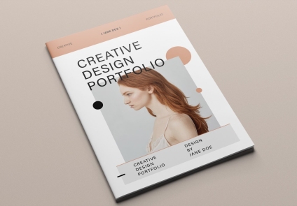 Cover of Creative Design Portfolio Template